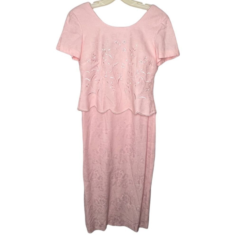Vintage Karin Stevens Petites Pink Dress